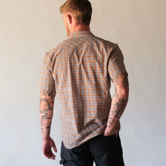 West Major - Sunday Plaid Western Shirt - Snap Buttons - Size Large - NWT - USA - Picture 14 of 16